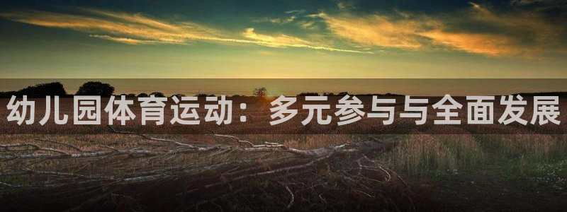 vsport体育官网下载平台APP：幼儿园体育运动：多元参与
